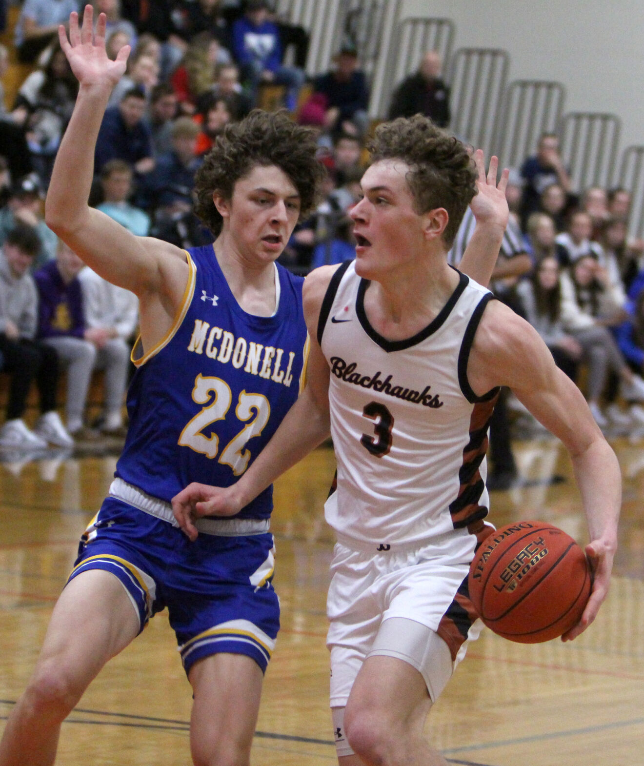 McDonell at Bloomer boys basketball 1-14-23